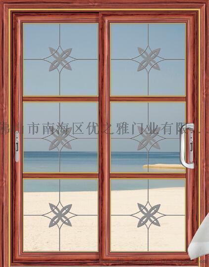 新款办公室钢化玻璃门 铝合金凹弧推拉门 客厅推拉吊趟门定制